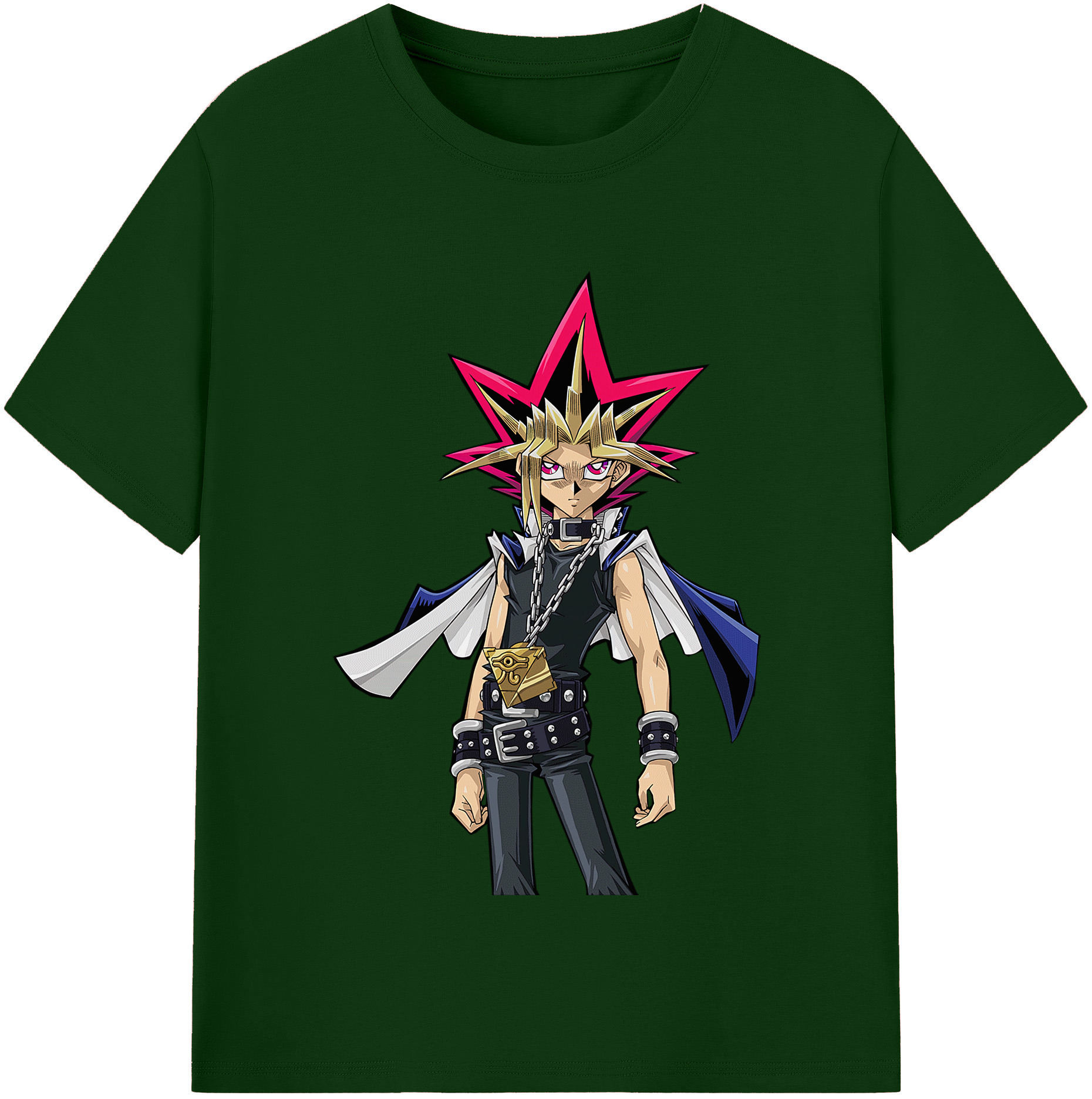 （画像用） 遊☆戯☆王 Yu-Gi-Oh! 綿100％半袖Tシャツ（フロントプリント）